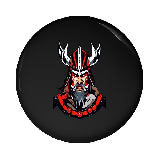 Warrior's Wrath,Veteran Warrior Portrait Pin Buttons