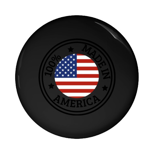 USA Made in America Pin Buttons