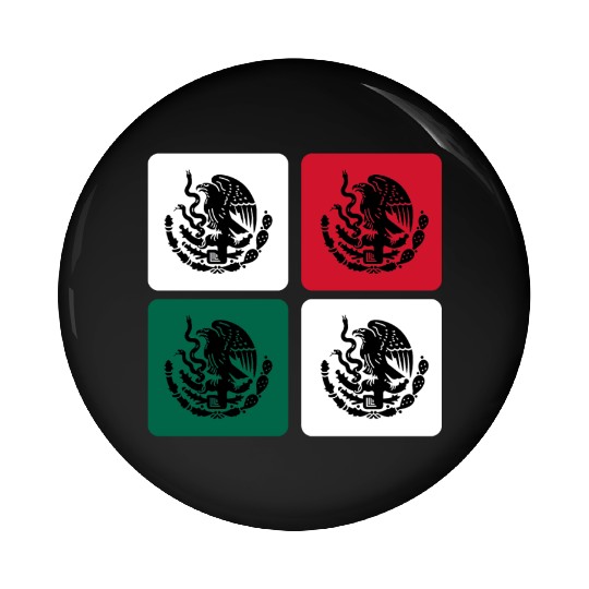 Mexican Design Pin Buttons