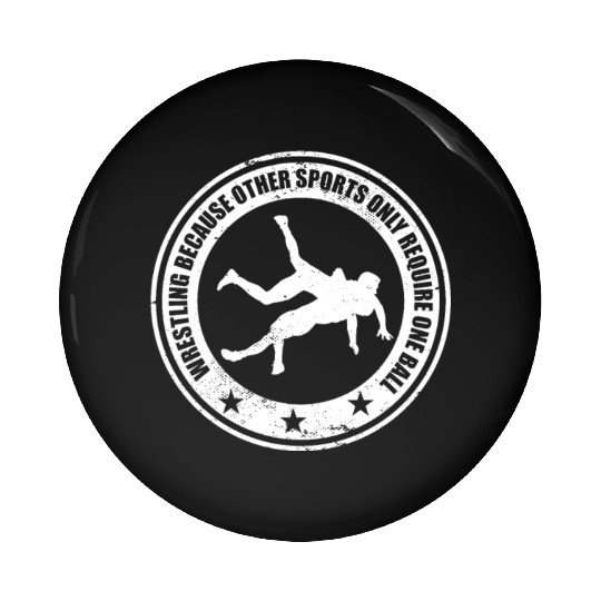 Wrestling Team Athlete Pro Youth Wrestler Funny Pin Buttons