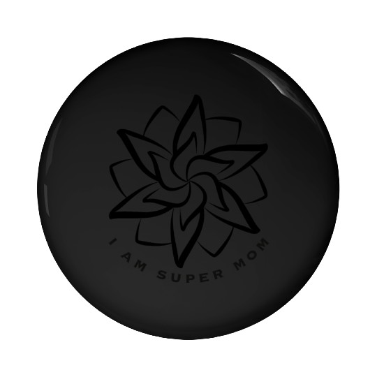 I Am Super Mom Affirmation Apparel Pin Buttons