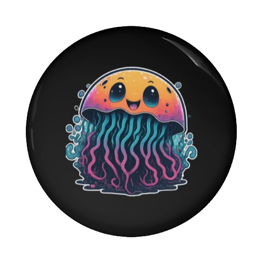 JellyFish Pin Buttons