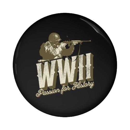 World War 2 - Passion For History Pin Buttons