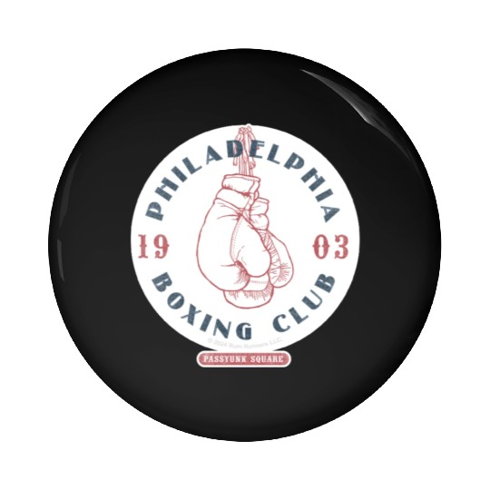 Philadelphia Boxing Club 1903 Sticker Pin Buttons