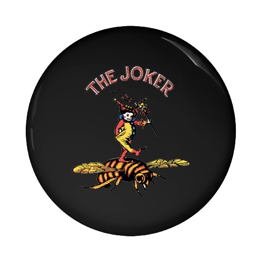 Joker Playing card from Bee Pin Buttons