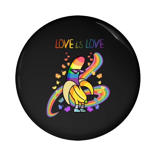 Pride Month | Love is Love Rainbow Pin Buttons