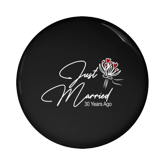 Just Married 10 Pin Buttons
