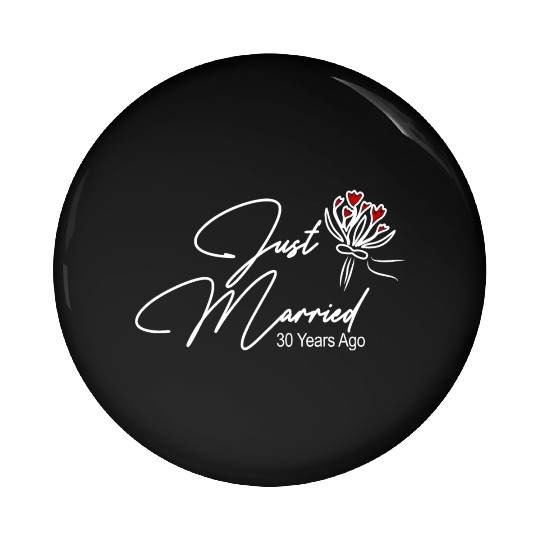 Just Married 10 Pin Buttons