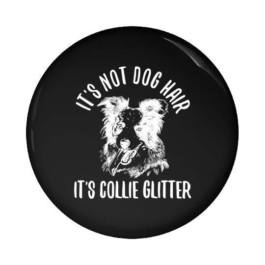 Unique Border Collie Design For Dog Lovers Pin Buttons