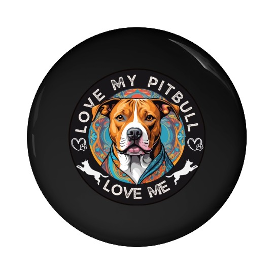 American Pitbull Terrier Pin Buttons