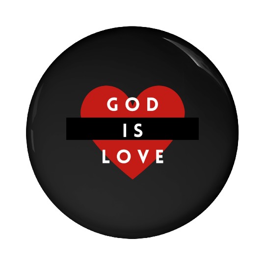 God is Love Pin Buttons