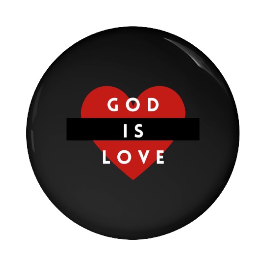 God is Love Pin Buttons