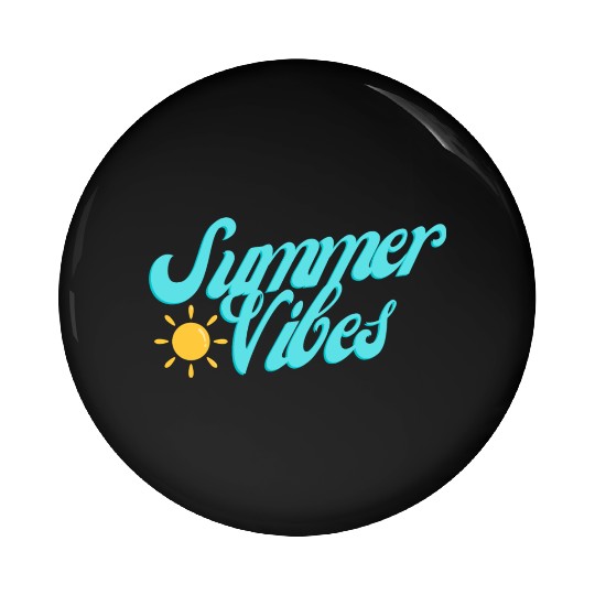 Summer Vibes Pin Buttons