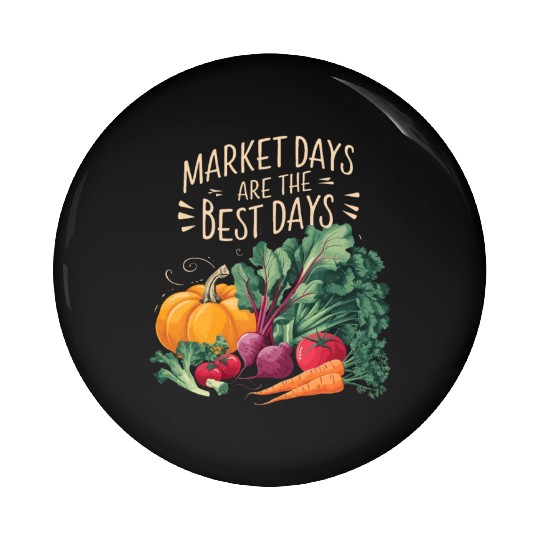 Farmers Market Farmer Agriculture Farming Food Pin Buttons