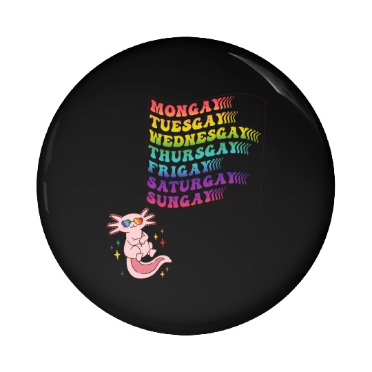 Dare to be Yourself Every Day - Cute Pride LGBTQ Pin Buttons