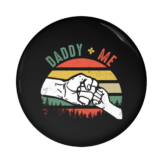 Love Daddy and Me Pin Buttons