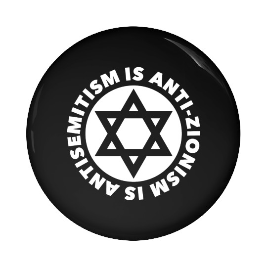 Calling It Out – Star of David (White) Pin Buttons