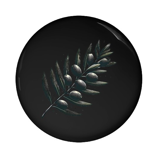 olive branch Pin Buttons