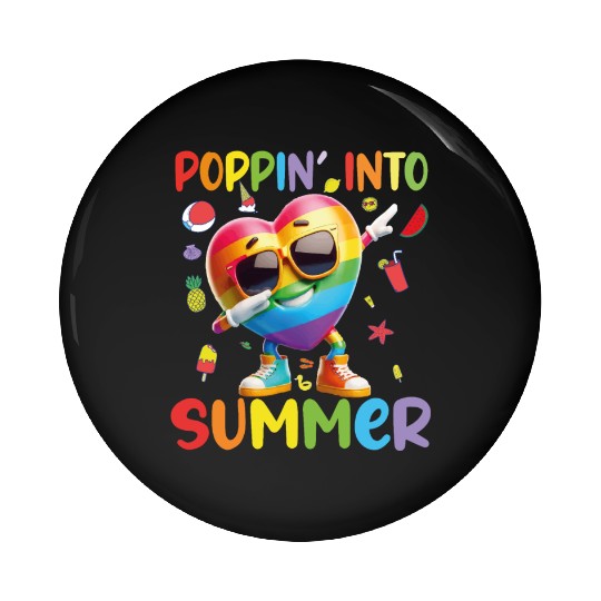 hello teacher Happy day preschool summer student Pin Buttons