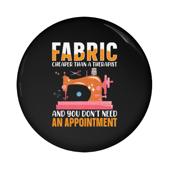 Sewing & Quilting Lover Sewer Quilters novelty Pin Buttons