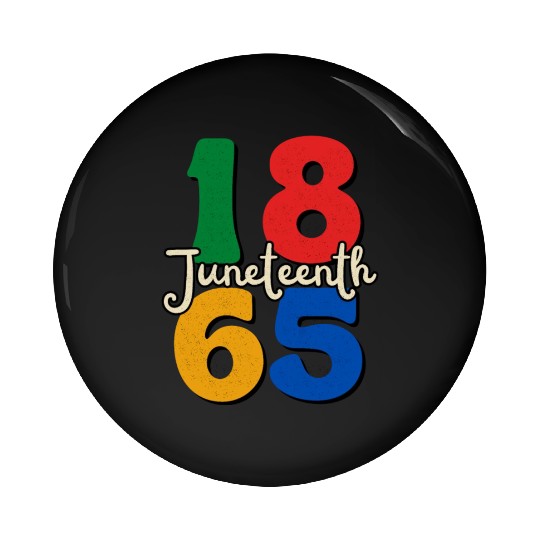 Freedom day Juneteenth 1865 Pin Buttons