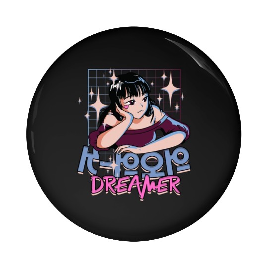 K-Pop Korean Music Pin Buttons