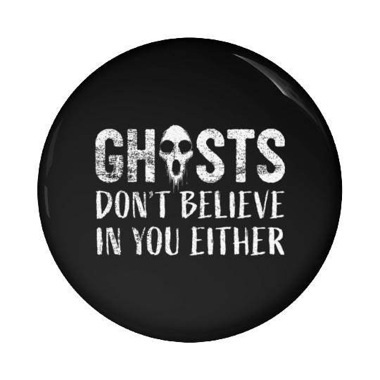 Ghost Hunting Paranormal Investigator Ghosts Pin Buttons
