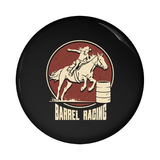 Barrel Racing Gifts Pin Buttons