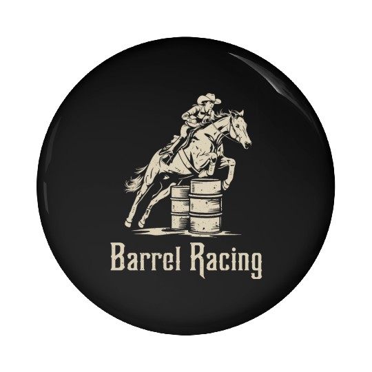 Barrel Racing Gifts Pin Buttons