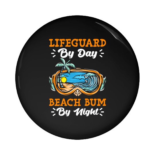 Lifeguard Swimmer Indoor Swimming Pool Rescue Pin Buttons