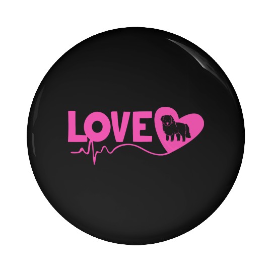 Dog Lover Pet Owner I Love My Great Pyrenees Pin Buttons