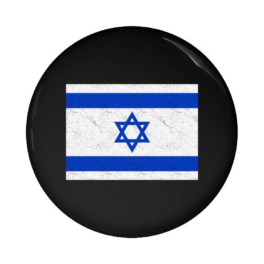Israel Flag Pin Buttons