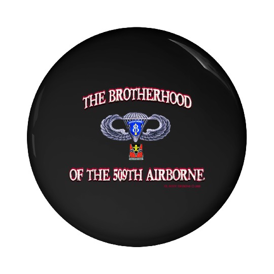 Ol Koot Designs BROTHERHOOD AIRBORNE Pin Buttons