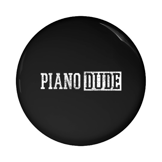 Piano Keyboard Musician Pianist Pin Buttons