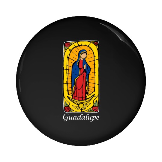 Guadalupe (dark) Pin Buttons