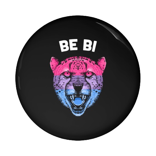 Be Bi Bisexual LGBTQ Bi Pride LGBT Sayings Pride M Pin Buttons