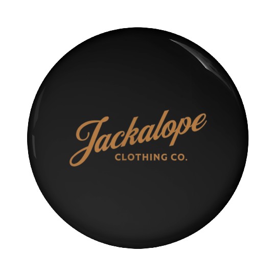 Jackalope Clothing Co Logo Pin Buttons