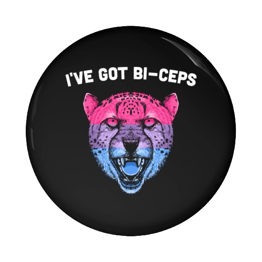 Ive Got Bi Ceps Bisexual LGBTQ Bi Pride LGBT Worko Pin Buttons