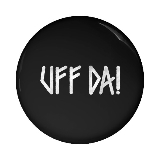 Uff Scandinavian Minnesota Expression Pin Buttons