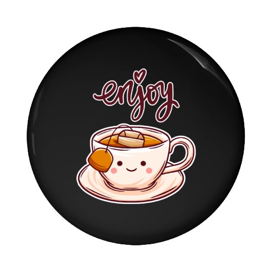 Embrace the Joy of Tea with Our Collection Pin Buttons