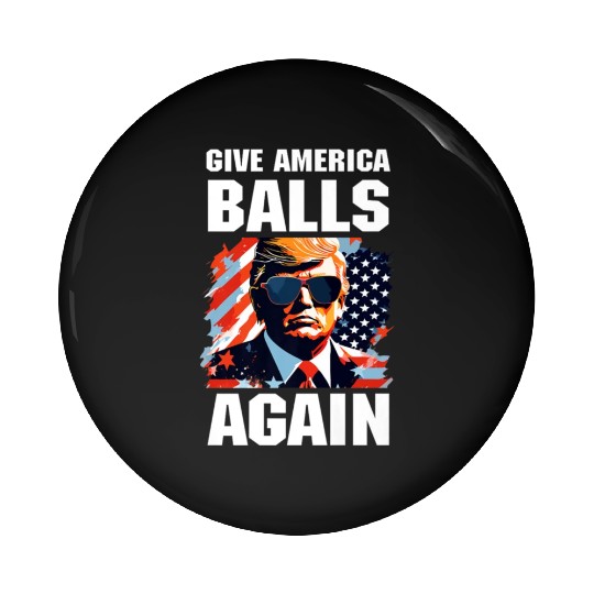 America Trump 2024 Patriotic Republican Pin Buttons