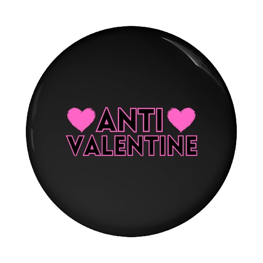 ANTI VALENTINE Pin Buttons