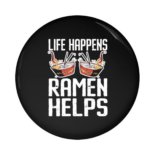 Ramen Lover Japanese Noodle Soup Ramen Pin Buttons