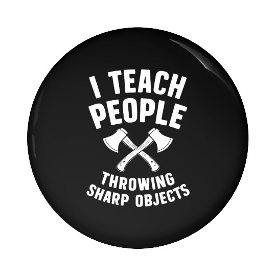 Axe Throwing Enthusiasts Championship Precision Pin Buttons
