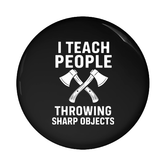 Axe Throwing Enthusiasts Championship Precision Pin Buttons