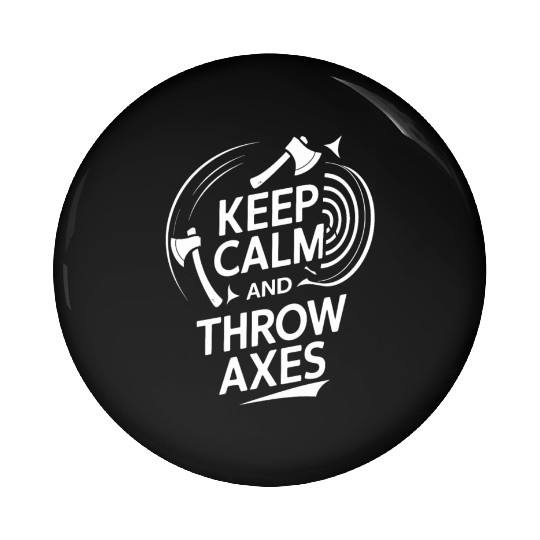 Axe Throwing Enthusiasts Championship Precision Pin Buttons
