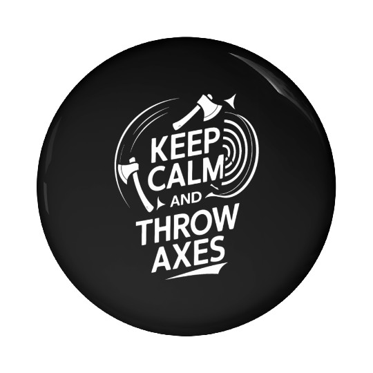 Axe Throwing Enthusiasts Championship Precision Pin Buttons