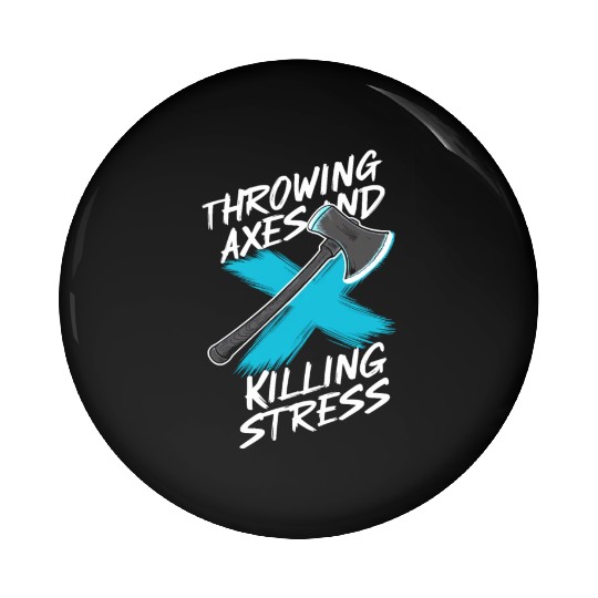 Axe Throwing Enthusiasts Championship Precision Pin Buttons