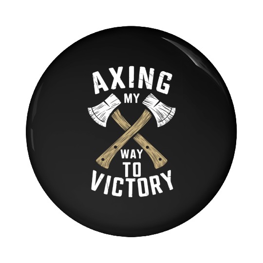 Axe Throwing Enthusiasts Championship Precision Pin Buttons