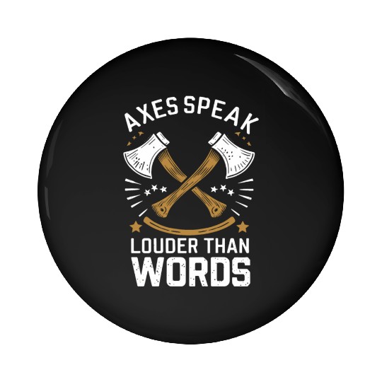 Axe Throwing Enthusiasts Championship Precision Pin Buttons